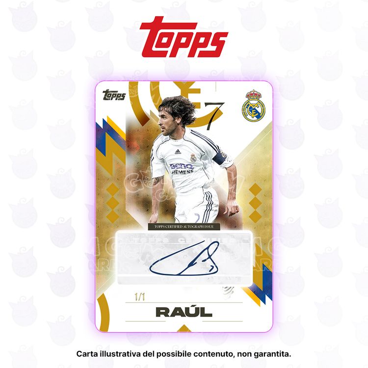 Topps Real Madrid Los Blancos 2025/26 Trading Cards Box obraz 2